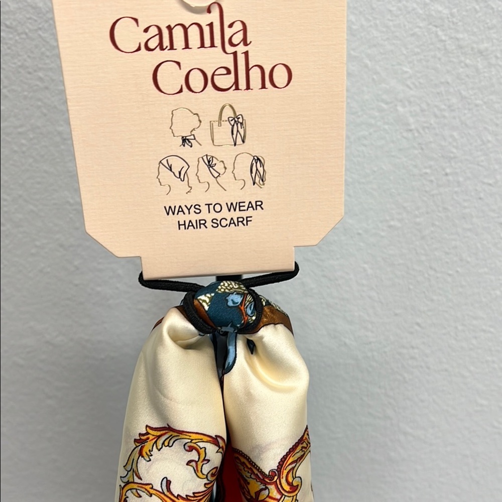 ⚜️ Camila Coelho Scarf 🧡🤎 - Picture 5 of 8